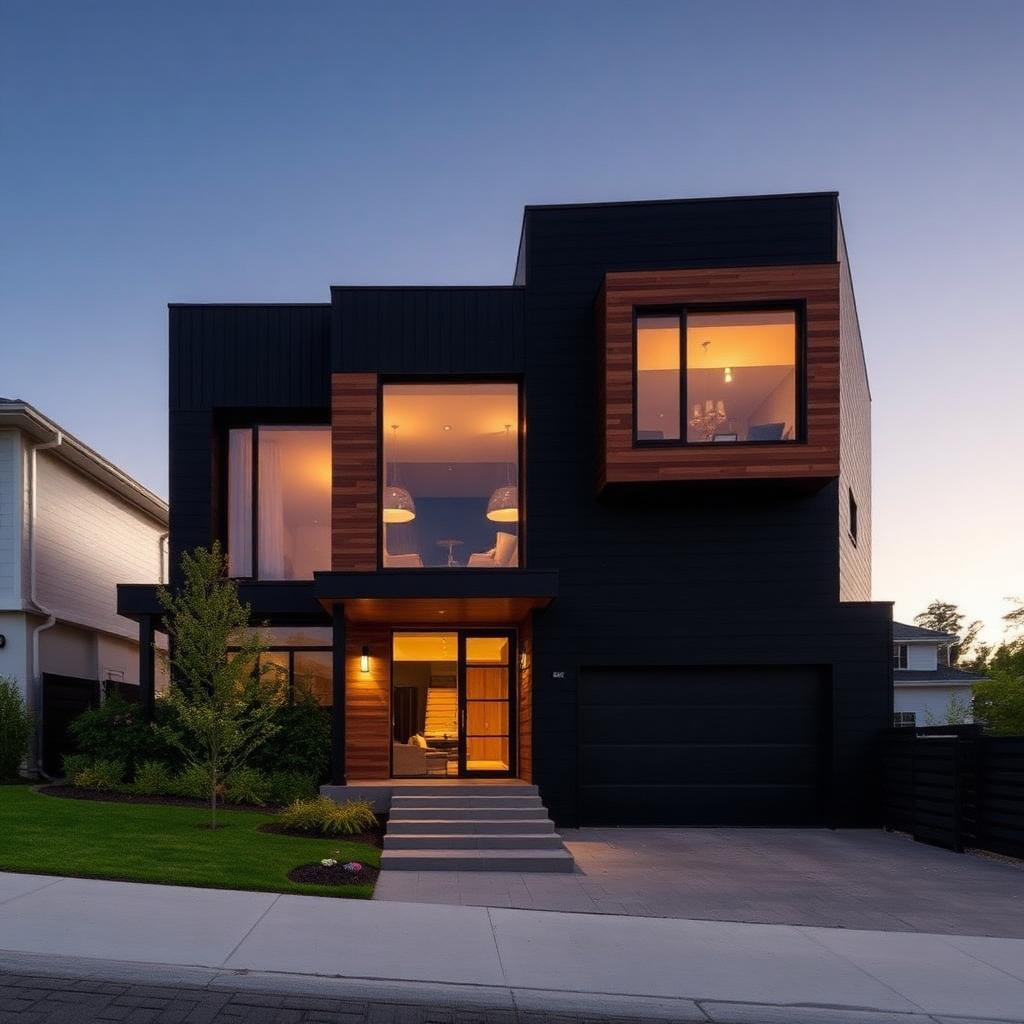 Modern residential architecture